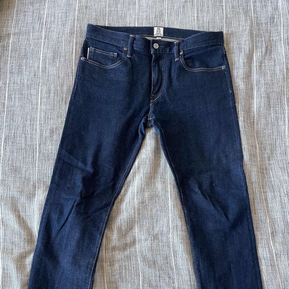 Kato The Needle Skinny Jean - Raw Selvedge Stretch